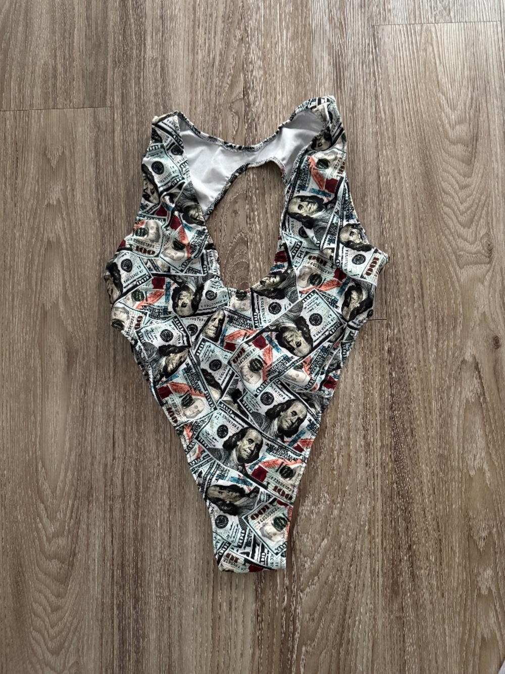 money one piece swim or dance wear